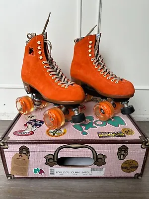 Moxi Lolly Roller Skates Clementine Size 7 Medium  • $250