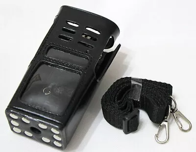 Hard PU Leather Holster Case For Motorola 2 Way Radio GP338 GP340 GP328 GP380 • $11.99