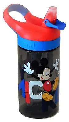 MICKEY MOUSE Zak!® No Leak BPA-Free Plastic 16oz. Water Bottle Drink Container • $10.99