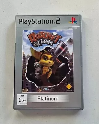 Ratchet & Clank Sony PlayStation 2 PS2 Platinum Game With Manual Free Postage AU • $25.71