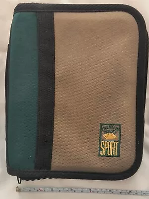 Franklin Covey Sport Compact Canvas Zip Planner Binder COVER ONLY EUC • $4.99