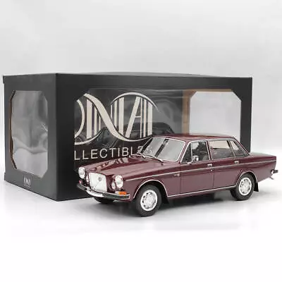 1/18 DNA Collectibles Volvo 164 E 1972 Red DNA000158 Resin Model Car Limited • $222.56