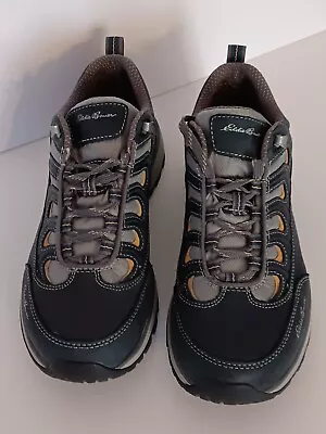 Eddie Bauer Men's Guide Pro Hiker Shoes WATERPROOF US Size 10 (GRAY) HARDLY WORN • $19.99