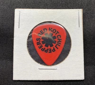 $175 • Buy RED HOT CHILI PEPPERS Guitar Pick Dave Navarro “SQUIGGLE ART” 1997 Tour