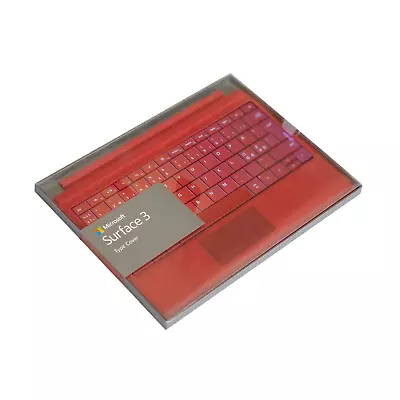 Microsoft Surface 3 Type Cover | QWERTY Keyboard | US/Nordic Layout | Red • $49.95