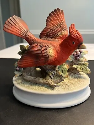 Royal Crown Porcelain Ceramic Red Cardinal Bird Figurine 11/493 • $19.99