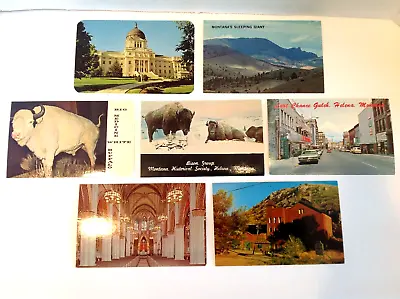 Vintage Helena Montana Postcards-Lot Of 7 Unused • $23.99