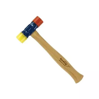 Estwing DFH-12 Red And Yellow Rubber Mallet Hammer 12 Oz • $20.87