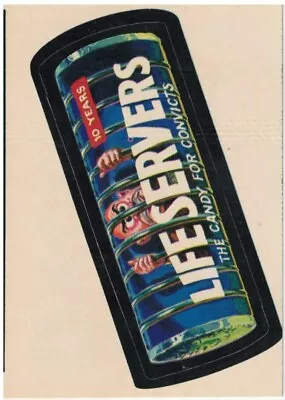 1975 Topps Original  Wacky Packages 10th Series Lifeservers • $2.50