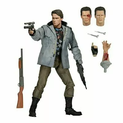 £42.50 • Buy NECA Terminator T-800 Ultimate Tech Noir 7  Scale Figure - IN STOCK - Official