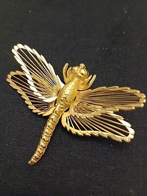 Vintage Monet Dragonfly Pin Brooch  • $4.90