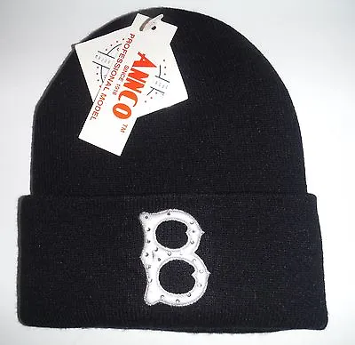 Brooklyn Dodgers NEW Vintage Authentic Black Bling Beanie Annco  • $12.99