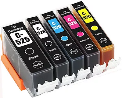 Compatible Ink Cartridge For Canon Pixma IP4850 IP4950 IX6550 MG5150 MG5200 Lot • £8.15