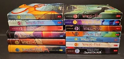 (13) Wings Of Fire Books Lot Tui T. Sutherland  • $44.99
