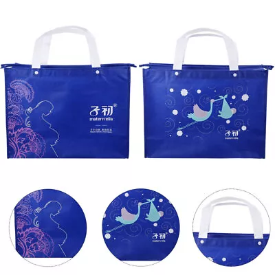  Non-woven Fabric Maternity Package Baby Nappy Bags Tote Purse For Women • £7.29