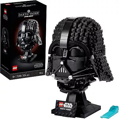 LEGO Star Wars Darth Vader Helmet Set Adult Build Mask Display Model Kit 75304 • £51.60