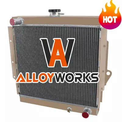 3 Row ALLOY Radiator For Landcruiser 70 Series FJ73/FJ75 Petrol 1985-92 1993 MT • $217.55