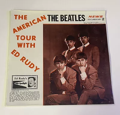 The Beatles The American Tour With Ed Rudy Documentary 2 LP Vinyl Factory Sealed • $49.99