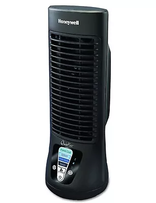 Honeywell QuietSet Oscillating Slim Mini Tower Personal Table Fan HTF210B • $29.79