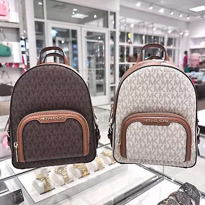 Michael Kors Jaycee Convertible Backpack Extra Small Zip Pocket Crossbody Bag • $87