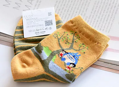 Miyazaki Films Ghibli Totoro/Spirited Away/Howl's/Kiki's Ankle Socks Lolita • £4.25