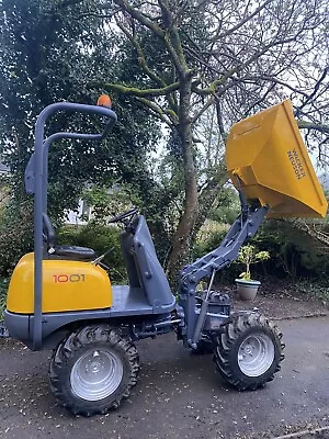 Wacker Neuson 1 Ton Dumper 4wd Skip Loader • £6300