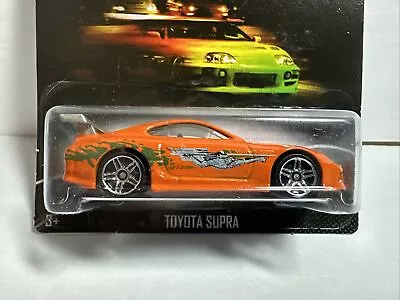 2013 Hot Wheels Original Fast And Furious Toyota Supra 2/8 With Protector • $39.99