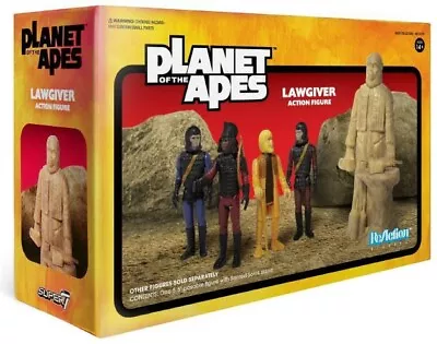 ReAction Planet Of The Apes Series 2 Lawgiver Statue Action Figure Accessory • $29.96