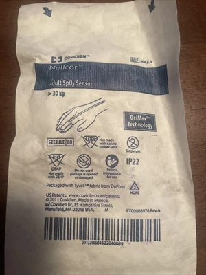 $10 • Buy NELLCOR MAXA Adult Spo2 Sensor - Expires 10/ 2025
