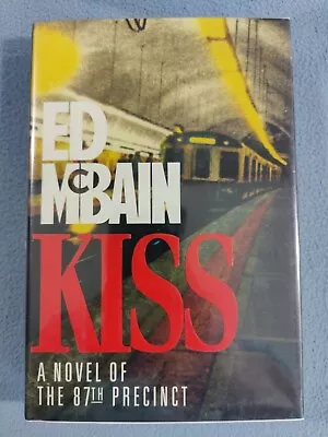 **signed** Kiss By: Ed Mcbain First Edition Hardcover Hc Dj Book • $24.99