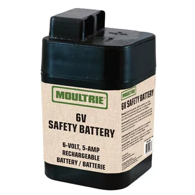 Moultrie 6 Volt 5 AMP Rechargeable Safety Battery • $37.25