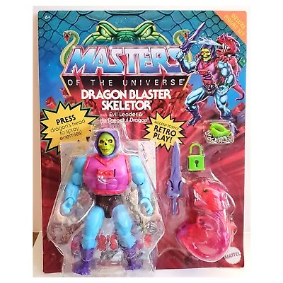 Masters Of The Universe Origins Deluxe Dragon Blaster Skeletor 2022 Unpunched • $25