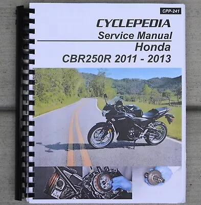 2011-2013 Honda CBR250R CBR250 CBR 250 250R SERVICE & REPAIR MANUAL • $32.95