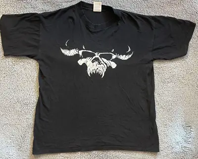 Danzig Skull Classic Beast Black Tee T Shirt Mens Size XL Wild Oats 1996 Vintage • $132.98