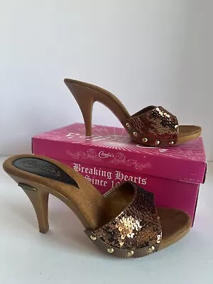 Vintage Candies Sequined Heels. Size 7.5. New With Box. • $16.99