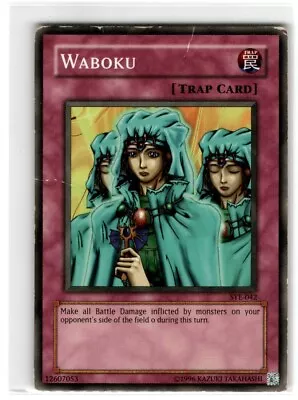 Yu-Gi-Oh! Waboku Common SYE-042 Heavily Played Unlimited • $1.94