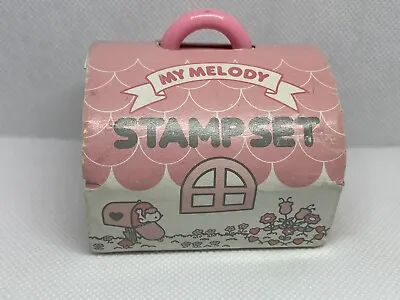 Vintage My Melody Bunny & Friends Sanrio Mini Rubber Stamp Set Japan  • $70