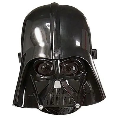 Child Darth Vader Face Mask Star Wars Fancy Dress Accessory • £7.49