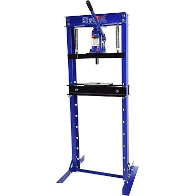 Hydraulic Press 12-Ton Benchtop Hydraulic Shop Press With Press Plates H-Fr... • $197.34