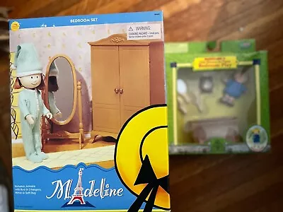 Madeline Doll Bedroom OLD HOUSE IN PARIS FURNITURE Eden/Learning Curve NIB • $125