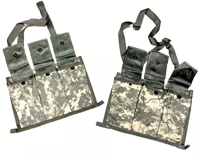 2 ACU Bandoleer Pouch 6 Mag MOLLE Mag Military Army Pouches Camo • $14.90