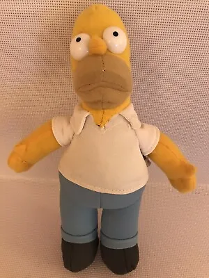 The Simpsons Homer Simpson Soft Toy 9 “ 2005 Matt Groening • £9.99