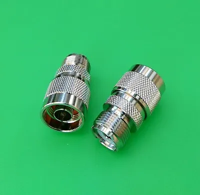 $39.99 • Buy (10 PCS) N Male To UHF Female Connector - USA Seller