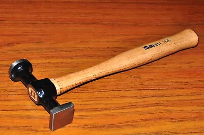 Auto Body Shrinking Hammer With Square Headwood Handle Martin 162g Made In Usa • $59.95