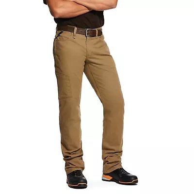 Ariat® Men's Rebar M4 Khaki Made Tough DuraStretch Work Pants 10030239 • $49.95