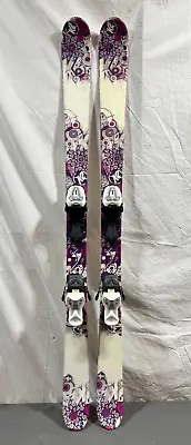 $89.95 • Buy K2 Missy 139cm Twin-Tip Girl's All-Mtn Skis Marker 7.0 Adjustable Bindings TUNED