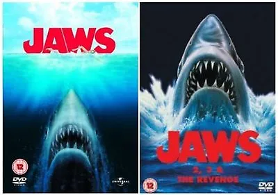 £18.95 • Buy Jaws 1 2 3 4  (4 Disc)  Dvd New/sealed Fast Free Postage