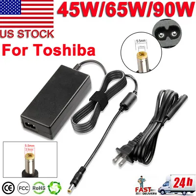 45W/65W/90W 19V AC Power Adapter Laptop Charger TOSHIBA MEDION ASUS ACER 5.5*2.5 • $10.49