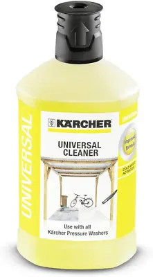 Kärcher 1 L Universal Cleaner Plug And Clean Pressure Washer Detergent • £9.29
