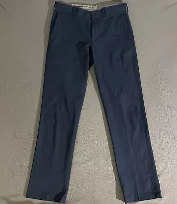 Ben Hogan Blue Lightweight Golf Pants Slacks Flat Front Mens Size 36X34 READ • $16.19